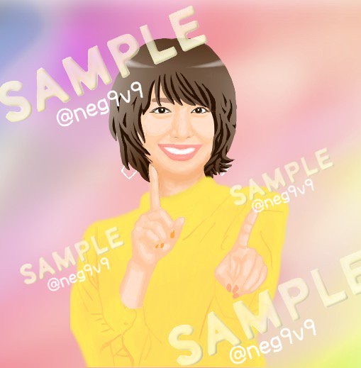 似顔絵サンプル