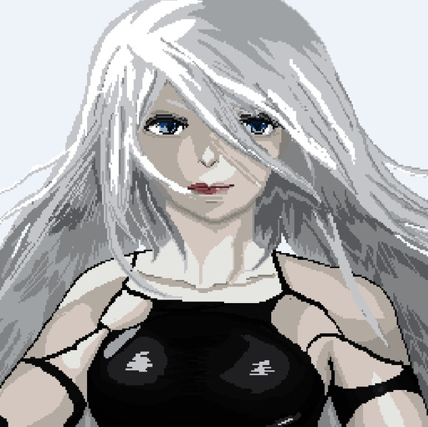 A2のドット絵（ぼかし差分）