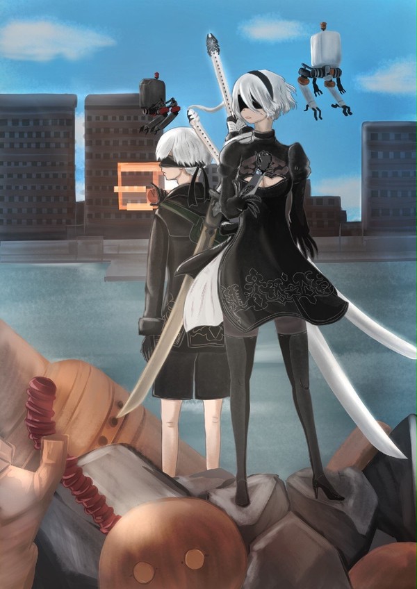 nier automata クリア記念
