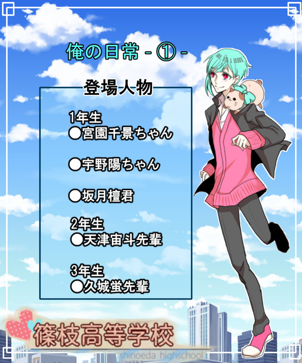 【篠高】俺の日常①【交流】