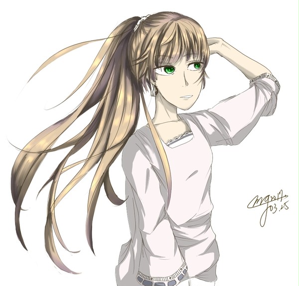 練習します、