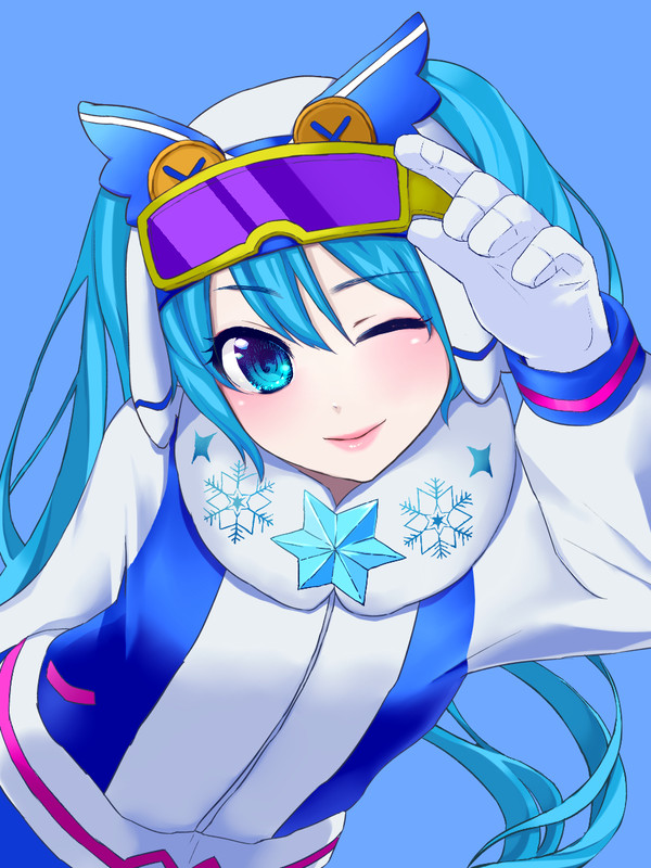 雪ミク2016　フクロウちゃん(2)