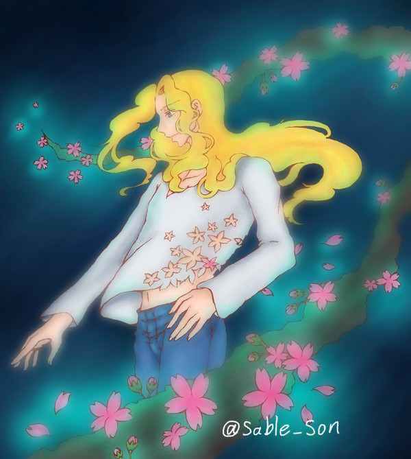 夜桜