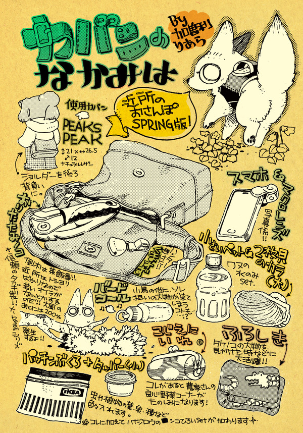 かばんのなかみは