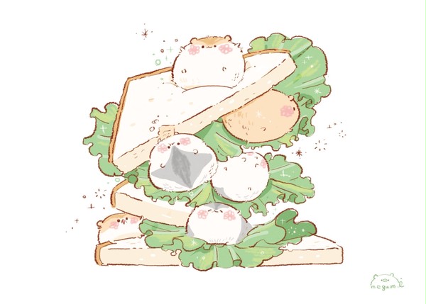 はむレタスサンド!