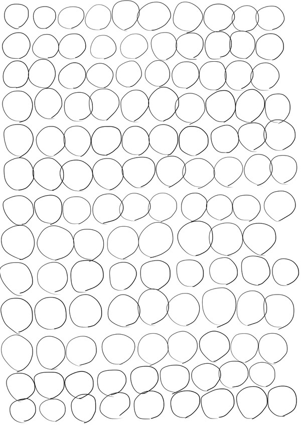 お絵かき初心者　110・111日目　三つ編みがんばろ…