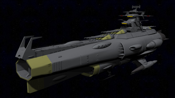 主力戦艦　ドレッドノート級　(モデリング完了)