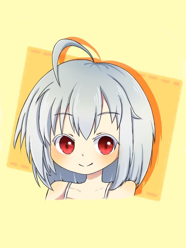 白髪少女