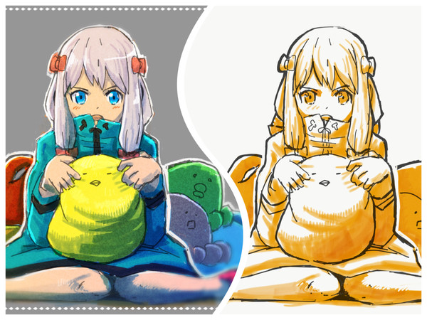 エロマンガ先生 イラストを描いてみた