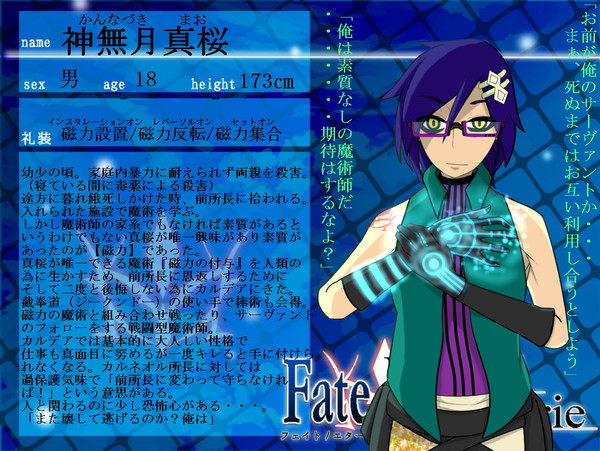 【F/er】神無月真桜【マスター】