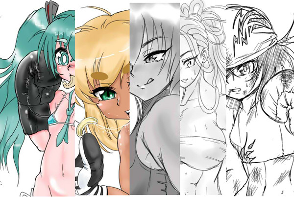 落描きまとめ（色々、女子ボ多めの部）