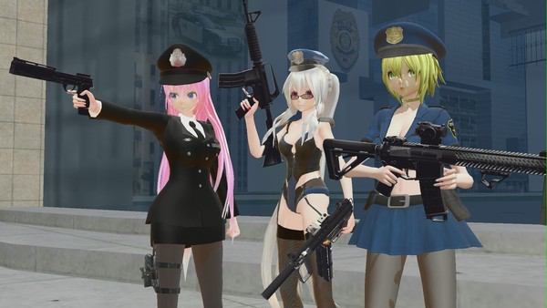 Tda式 Police 3人です