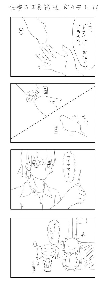 工具箱は女の子に!?