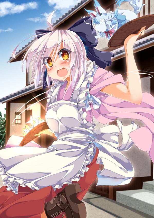 この服で給仕するとハイカラに見えるあれ