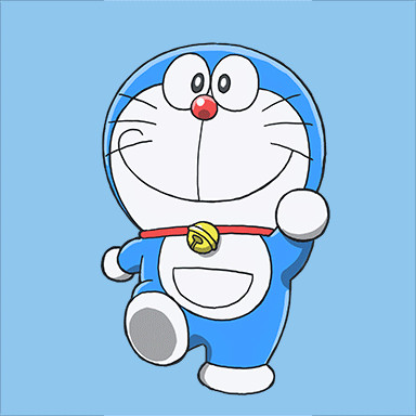 歩いているだけのドラえもん🚶