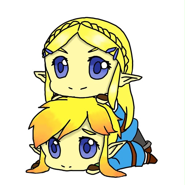 リンクとゼルダ
