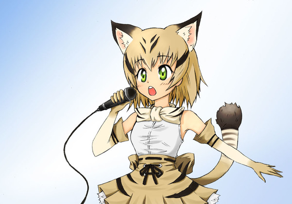 「ぼくのフレンド」を歌うスナネコはん。
