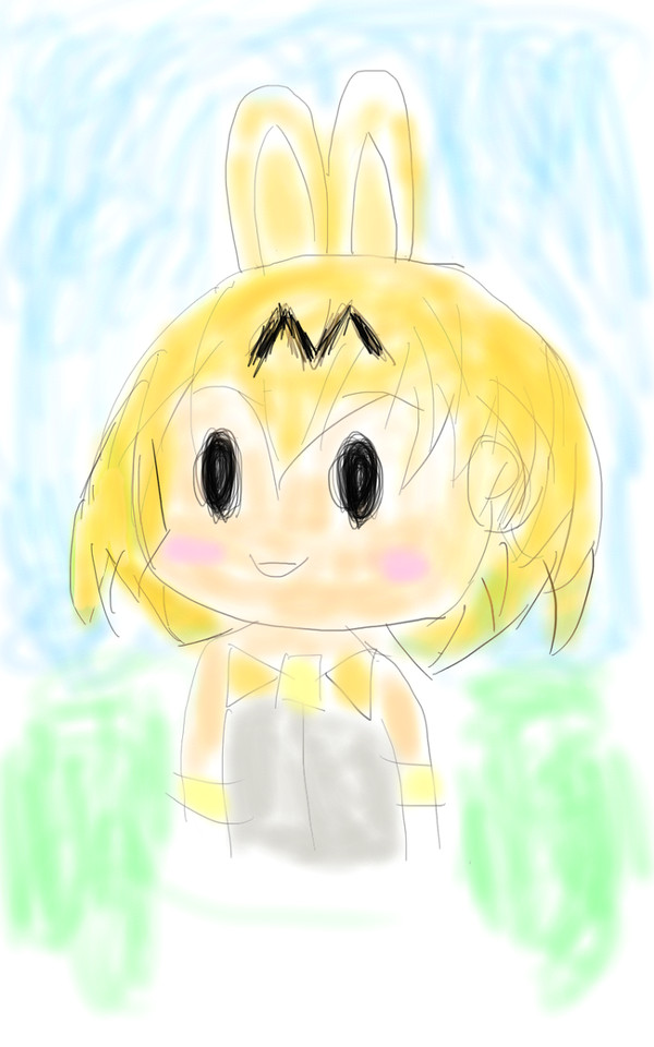 サーバルちゃんを描きたかった