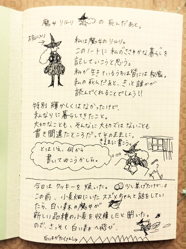 魔女リルリの暮らし