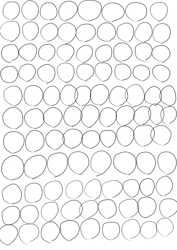 お絵かき初心者　119日目　新しいのを…