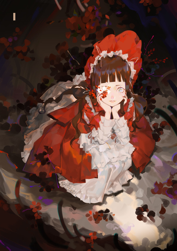紅花色