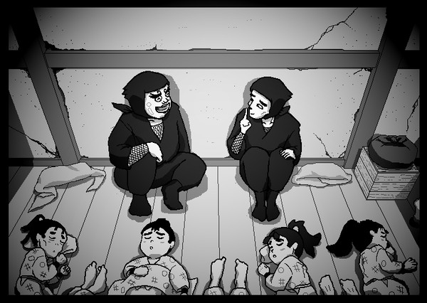 「みんな寝てますよ」