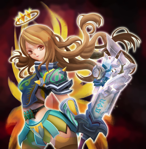 人类女性圣骑士
