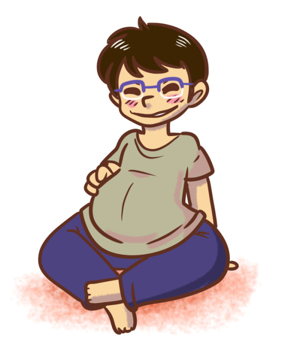 Plump and happy