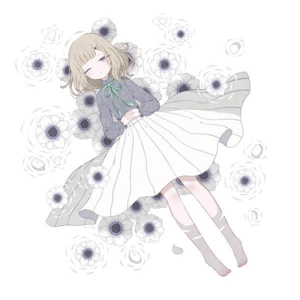 白に沈む