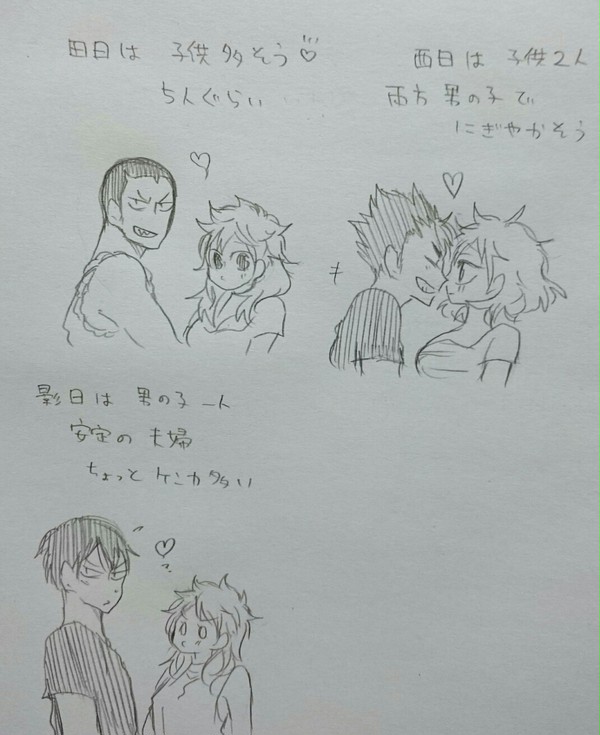 日向♀受け落書き
