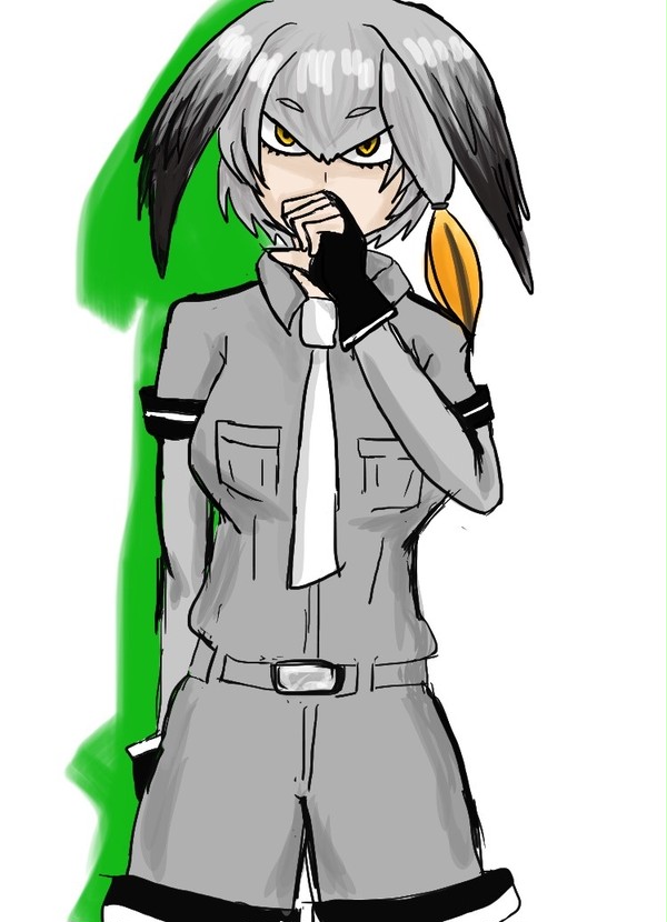 ハシビロコウさん