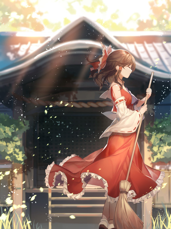 博麗神社の巫女さん