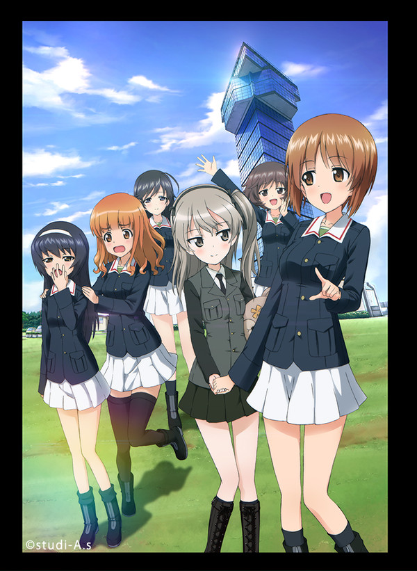 【ぱんっあ11】あんこうチームと愛里寿のタペストリー