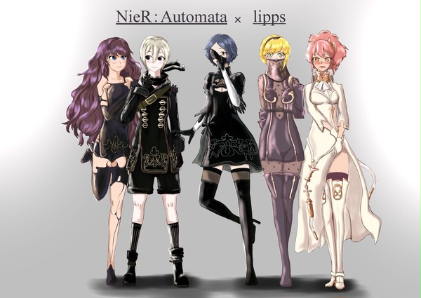NieR:Automata lipps