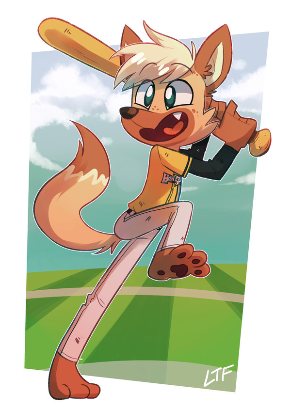Up to Bat - by lemonteaflower