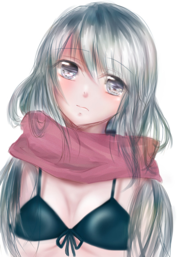 水着マフラー