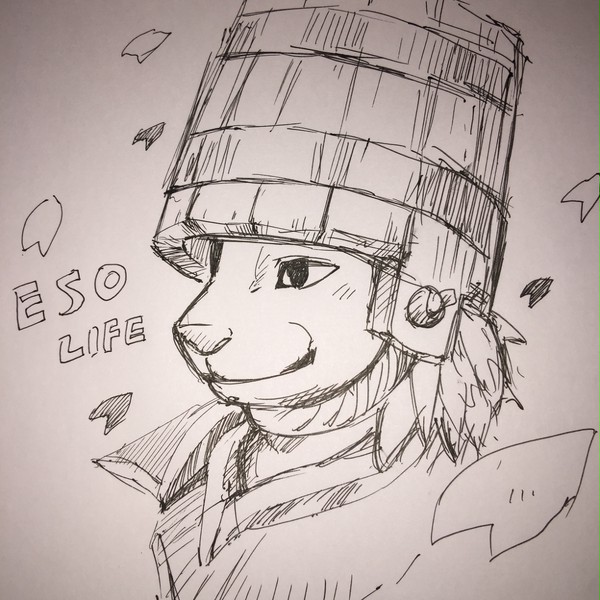 ESOを始めた記念絵
