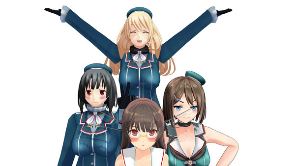 高雄型姉妹勢ぞろい