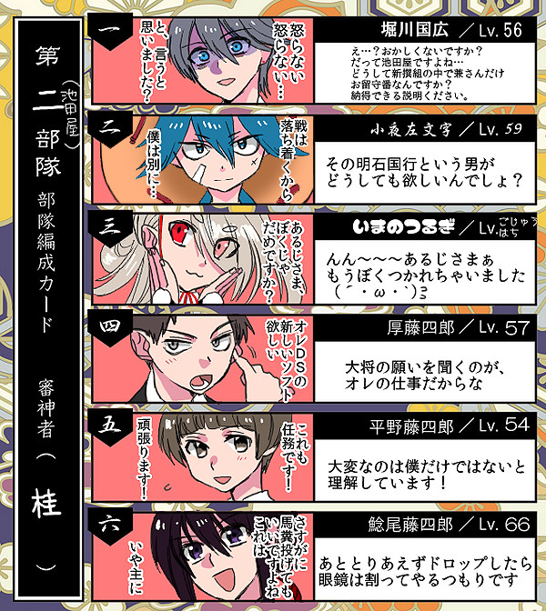 とうらぶLOGまとめ3