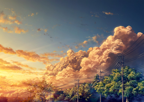 夕焼けの空 - 1/1