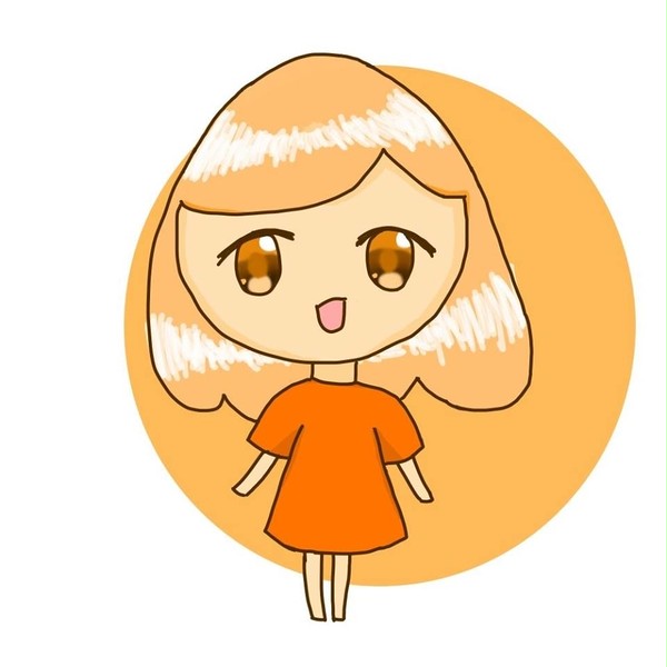 橙色系女孩~~