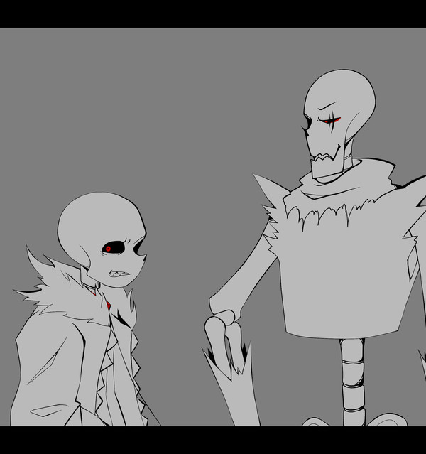 Skeleton brothers from hell.