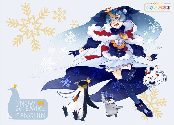 2018 SNOW MIKU 皇帝ペンギンver