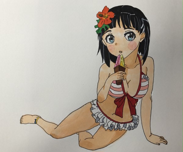 水着 直葉