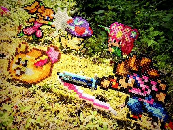 アイロンビーズで聖剣伝説2!