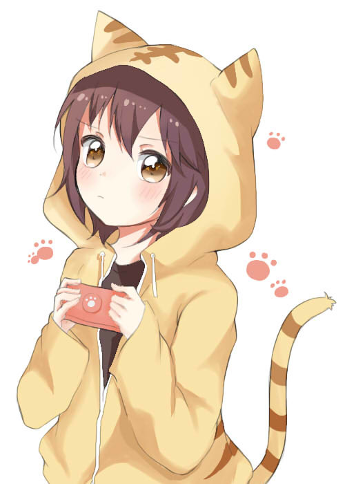猫パーカーゆい
