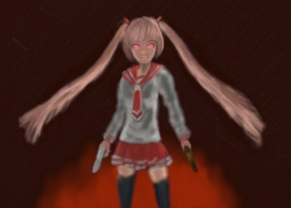 神崎・Ｈ・アリアを描きました。