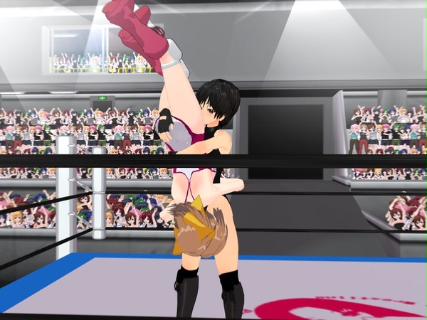 シングルマッチ　水無月ミコト　vs.　芙蓉澪　④　決着