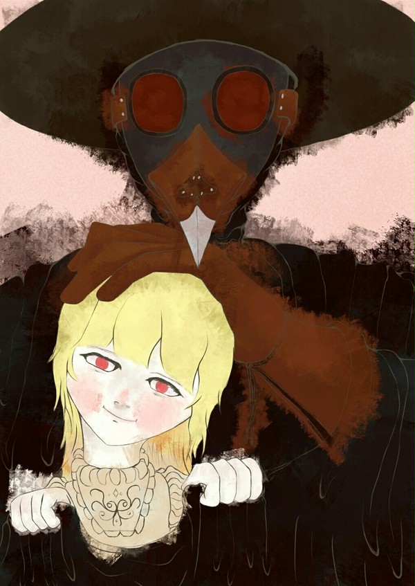 ペスト医師と少女