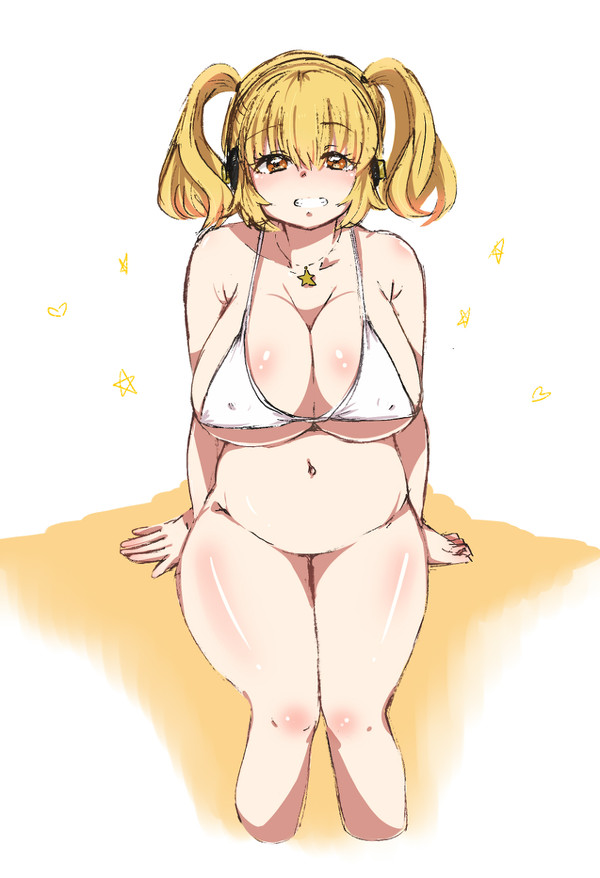 ぽちゃ子落書き